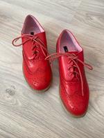 Damen Halbschuh Größe 36 in rot Nordrhein-Westfalen - Eschweiler Vorschau