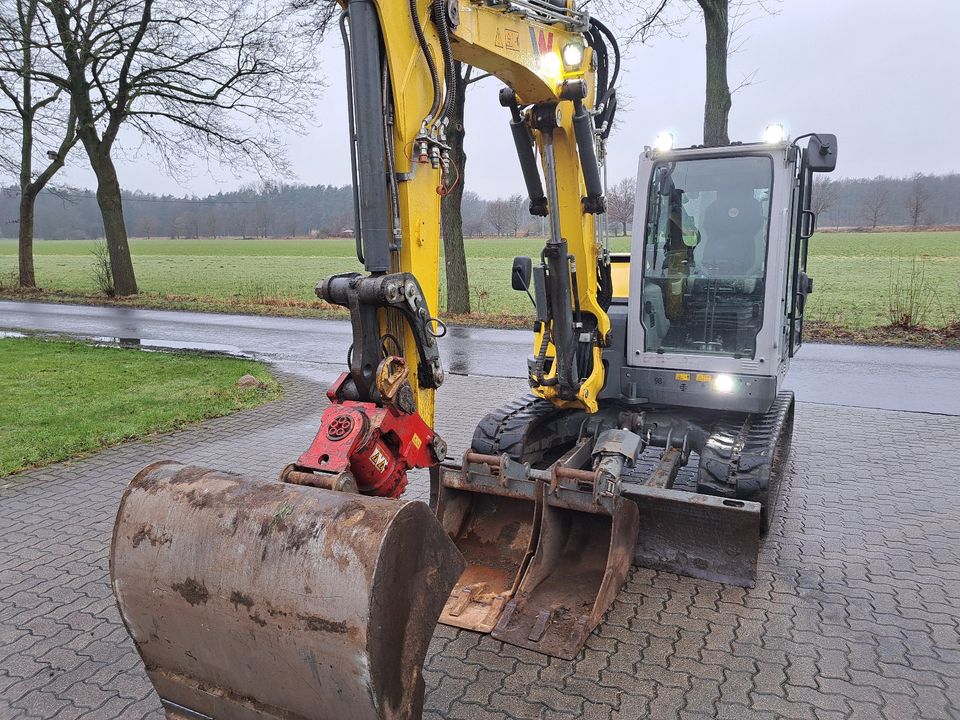 WackerNeuson ET65 Minibagger Bagger Sortiergreifer Abbruchhammer in Dülmen