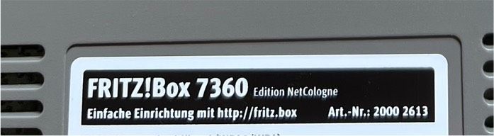 Fritz!Box Fon WLAN 7360 in Wiehl