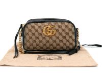 nieKeshop Gucci GG Marmont Canvas Umhängetasche Leder Tasche Nordrhein-Westfalen - Olpe Vorschau