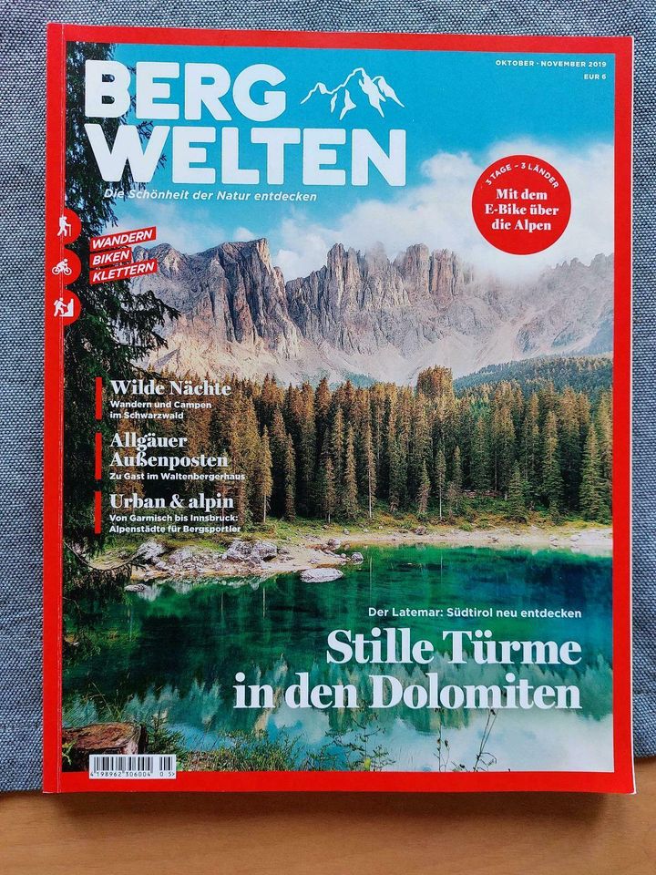 Bergwelten Zeitschrift je 1€ in Isny im Allgäu