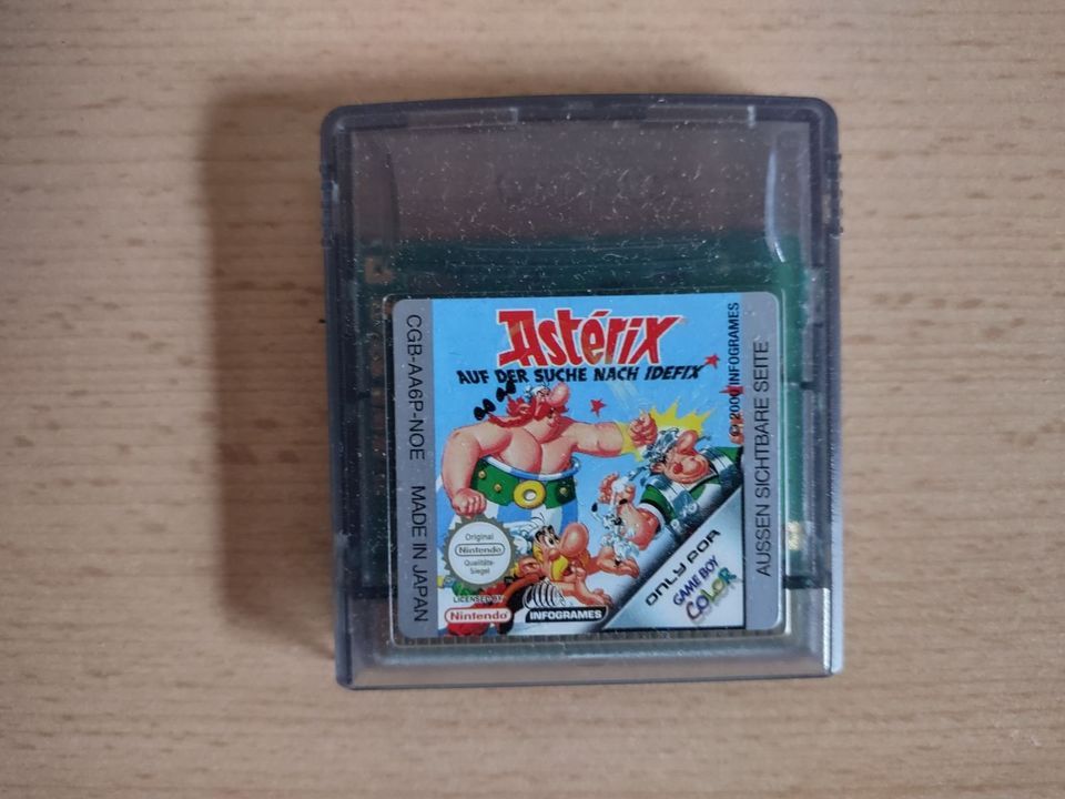 Asterix: Auf der Suche nach Idefix (Gameboy Color Spiel) in Forchheim