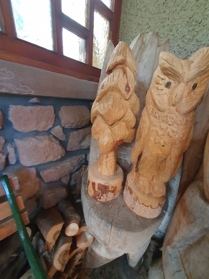Holzfiguren und Schnitzereien Holzklötze und Bretter in Haldensleben