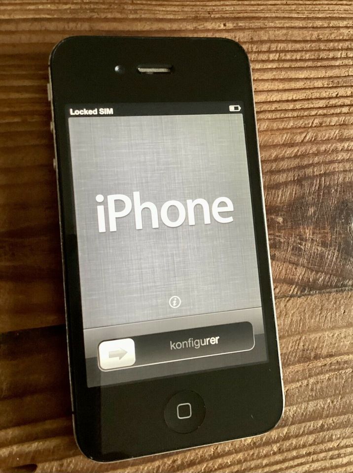 iPhone 4S 16GB schwarz Modell A1387 in Eberswalde