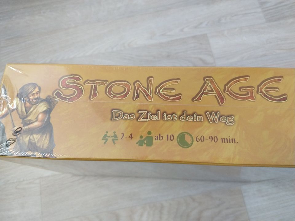 Stone Age Spiel Brettspiel Steinzeit NEU in Folie inkl. Versandko in Langenhagen