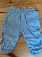 Hose Leinenmischung Zara Gr. 80 blau Berlin - Tempelhof Vorschau