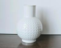 Arzberg Vase Golfball 19cm Porzellan weiß Vintage Bayern - Ellingen Vorschau