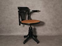 1x Thonet Drehstuhl Wiener Geflecht schwarz Vintage Wuppertal - Heckinghausen Vorschau