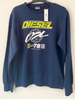 DIESEL S-GIRK-K11 Herren Logo Sweatshirt Marine L Pullover NEU Baden-Württemberg - Böblingen Vorschau