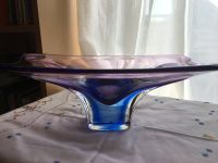 große Vintage Murano Glas Schale rosa blau rechteckig 50er/60er Nordrhein-Westfalen - Dorsten Vorschau