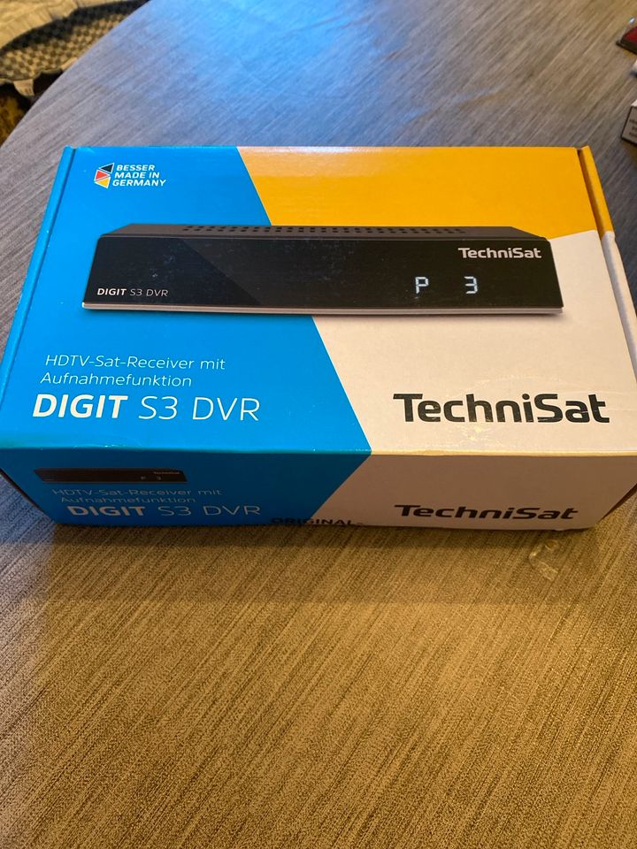 HDTV Sat Receiver Technisat in Mitterteich