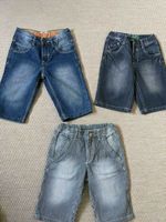 3 kurze Jeans Shorts Gr. 122 verstellbarer Hosenbund Nordrhein-Westfalen - Werl Vorschau
