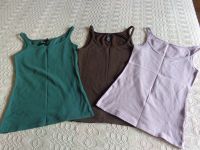 Vintage Tops Trägerhemden Gr. XS ca. Gr. 34, 3 St. 9 € H&M Eimsbüttel - Hamburg Eidelstedt Vorschau