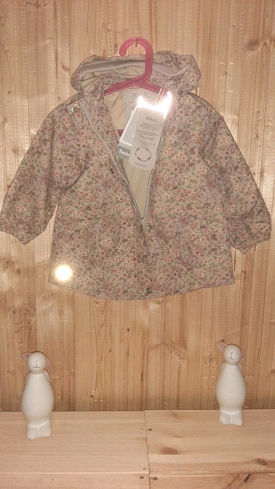 Neu Wheat Jacke Übergangsjacke Stone flowers Blumen gr. 86 in Schwaförden