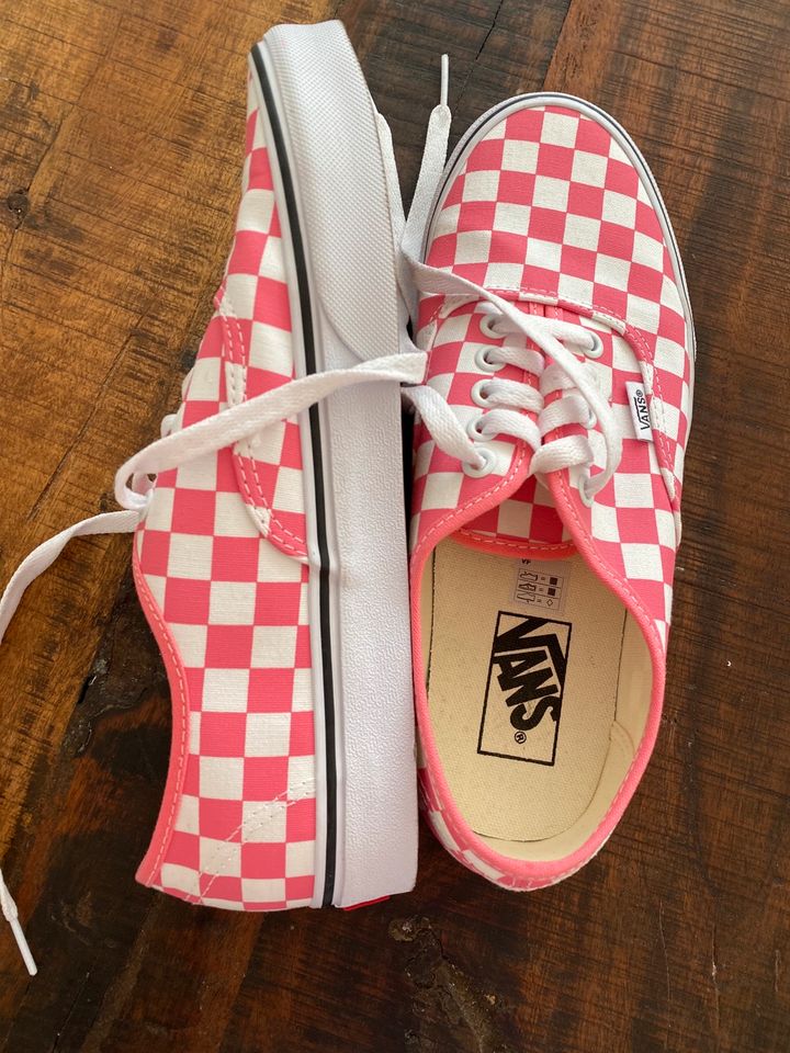 VANS sneakers,Turnschuhe authentic ,kariert,pink Karo,rosa 39 neu in Hamburg