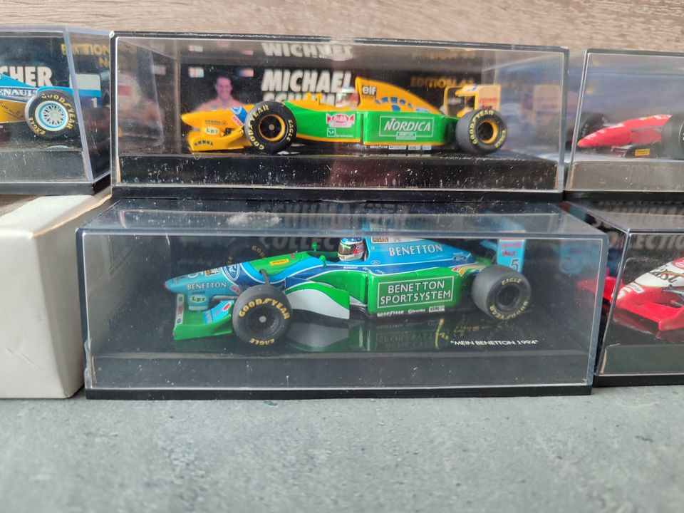 Formel 1 Modelle 1:43 Schumacher Berger Alesi Andretti .. in Haselünne