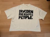 Beiges, cropped T-Shirt, schwarzer Schriftzug von Drykorn, S Niedersachsen - Melle Vorschau