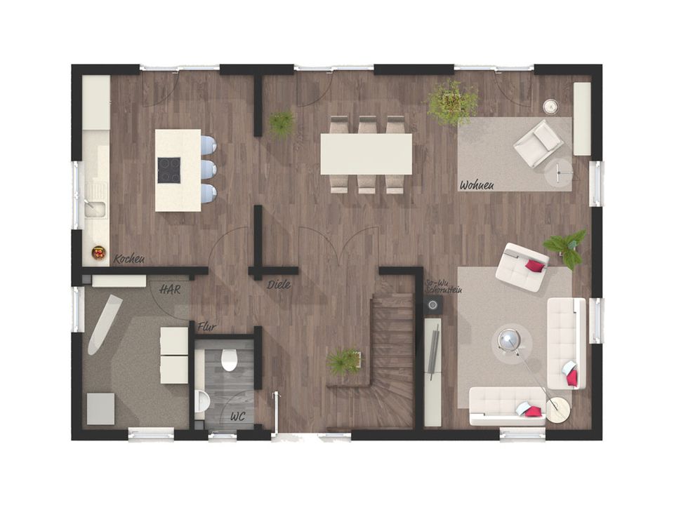 Landhaus 142. Stilvolle Akzente für das Wohnen von morgen. in Feldatal