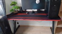 Gaming tisch 140x70  rot/schwarz Bayern - Neutraubling Vorschau