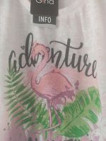 NEU  Gina Shirt Flamingo mit Glitzer creme Used Effekt 42 Nordrhein-Westfalen - Willich Vorschau