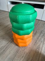 Stepping Stone / Stapelbare Steine / grün orange 6 Stk Spielzeug Dresden - Striesen-Süd Vorschau