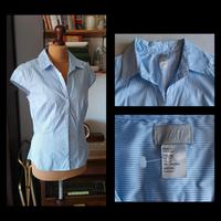 H&M Bluse hellblau weiß gestreift 36 S Neu/ungetragen Kr. Dachau - Dachau Vorschau