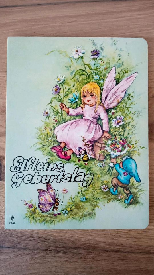 Altes Kinderbuch Elfleins Geburtstag, Siebert Verlag 1977 in Straßkirchen
