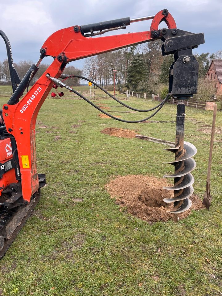 Kubota Minibagger Mieten, Bagger Mieten, in Kirchlinteln