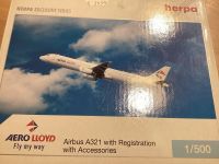 Herpa Wings Aero Lloyd Airbus A321. LIMITED EDITION! Bayern - Laufach Vorschau