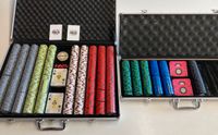 Pokerkoffer - Poker Keramik Chips - Cash Game Chips - 1.300 Stück Nordrhein-Westfalen - Hückeswagen Vorschau