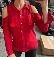 Bluse, Hemd, rot, red, bluse, hemd, locker, elegant Hessen - Hanau Vorschau