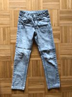 Jeans hellgrau used Look Größe 128 Niedersachsen - Lehrte Vorschau