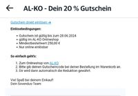 AL-KO Gutschein 20% Brandenburg - Falkensee Vorschau