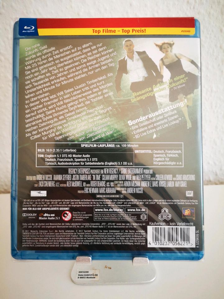 In Time - Bluray, Neu u. versiegelt in Much