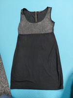 Fishbone Kleid M 36 38 schwarz Straßsteinchen Bayern - Eckental  Vorschau