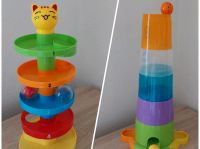 2 Kugelturm Katze Chicco Spielzeug Plastik Scheibe Becher Thüringen - Weimar Vorschau