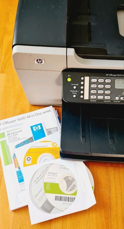 Drucker HP Officejet 5600 All in one Drucken Scannen Fax in Nürnberg (Mittelfr)