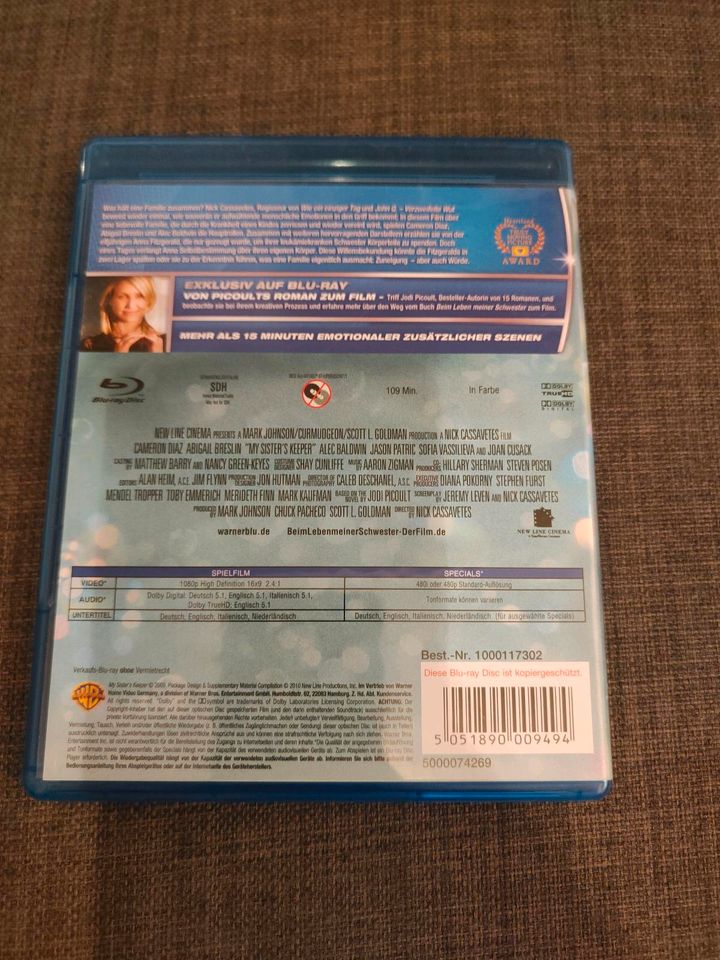 Blu-ray Disc/ Beim Leben meiner Schwester in Oberding