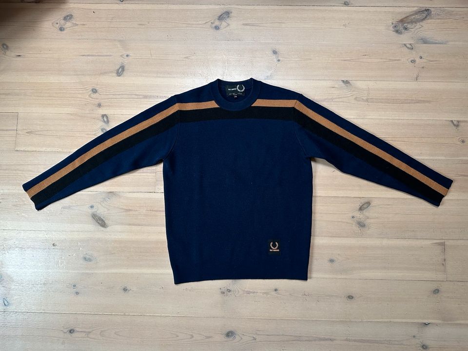 Raf Simons x Fred Perry jumper in Berlin