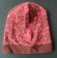 Beanie * braun * Sterne pink Bayern - Neustadt b.Coburg Vorschau