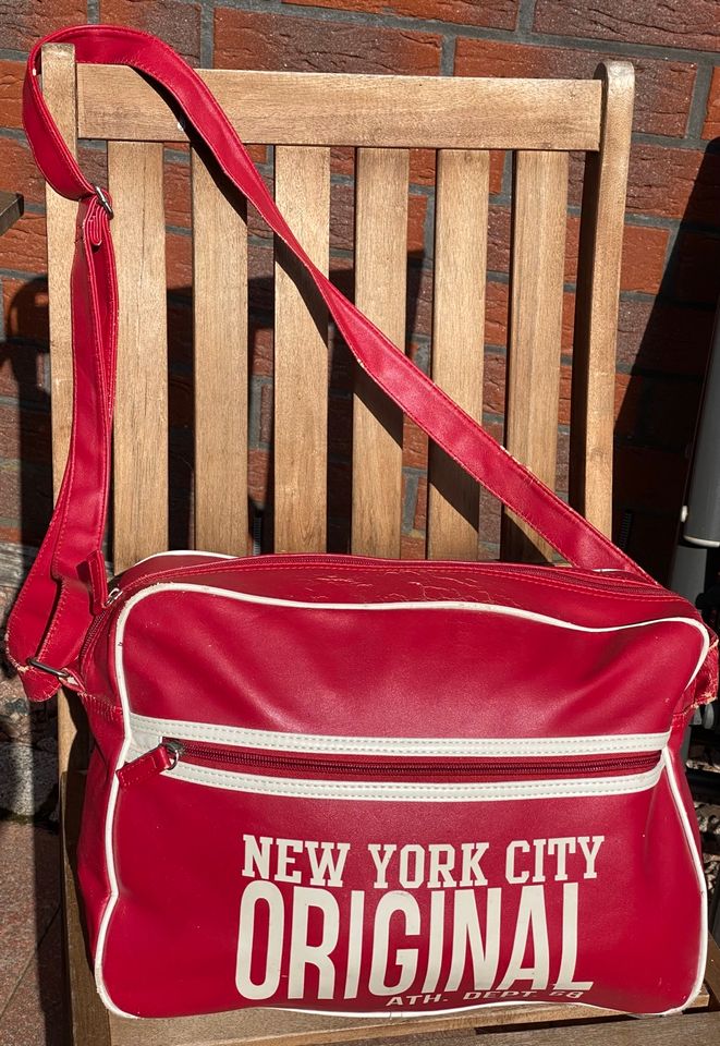 Vintage Retro Tasche New York ATH Dept 68 Hamburg in Bendestorf