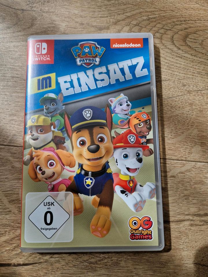 Paw Patrol Spiel "im Einsatz" für Nintendo Switch in Saaldorf-Surheim