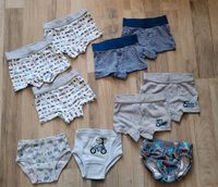 7 Boxershorts/2 Slips und 1 Badehose gr 74/80 top Thüringen - Eisfeld Vorschau