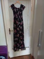 langes schwarzes Sommerkleid mit Blumen Gr.38 Sachsen-Anhalt - Magdeburg Vorschau