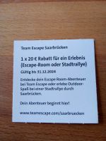 Gutschein Team Escape Saarbrücken Rheinland-Pfalz - Idar-Oberstein Vorschau
