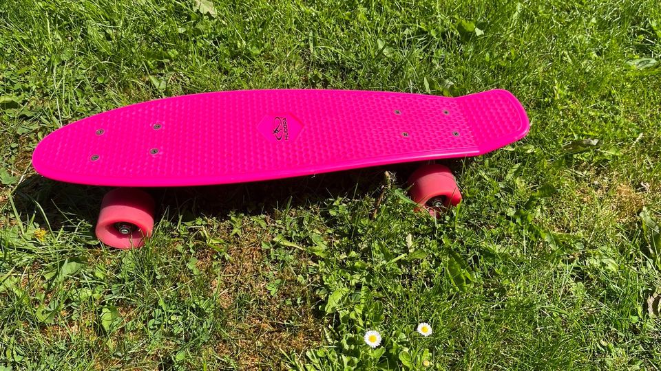 Skateboard/ Penny Board von Hudora pink in Erwitte