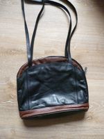 neuwertige Handtasche schwarz braun 30 x 23 x 6 Leder Niedersachsen - Laatzen Vorschau