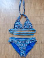 Bikini Retro Boho blau 36/S Bademode Bayern - Alzenau Vorschau