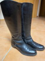 Stiefel schwarz Echtleder Lady Spencer Gr. 39 Bayern - Dietmannsried Vorschau