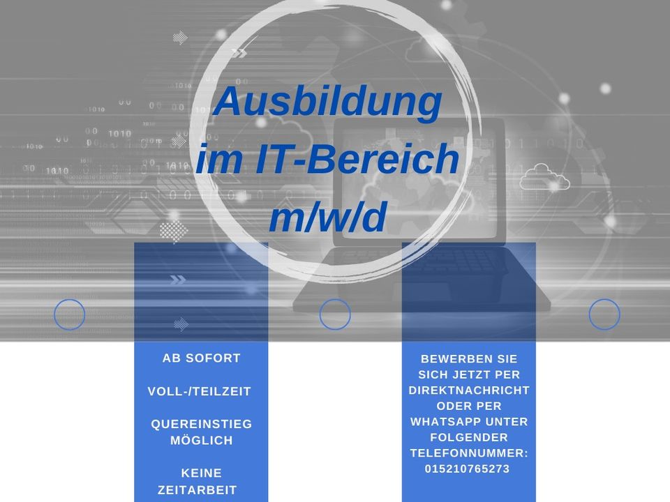 Ausbildung im IT-Bereich (m/w/d) in Berlin